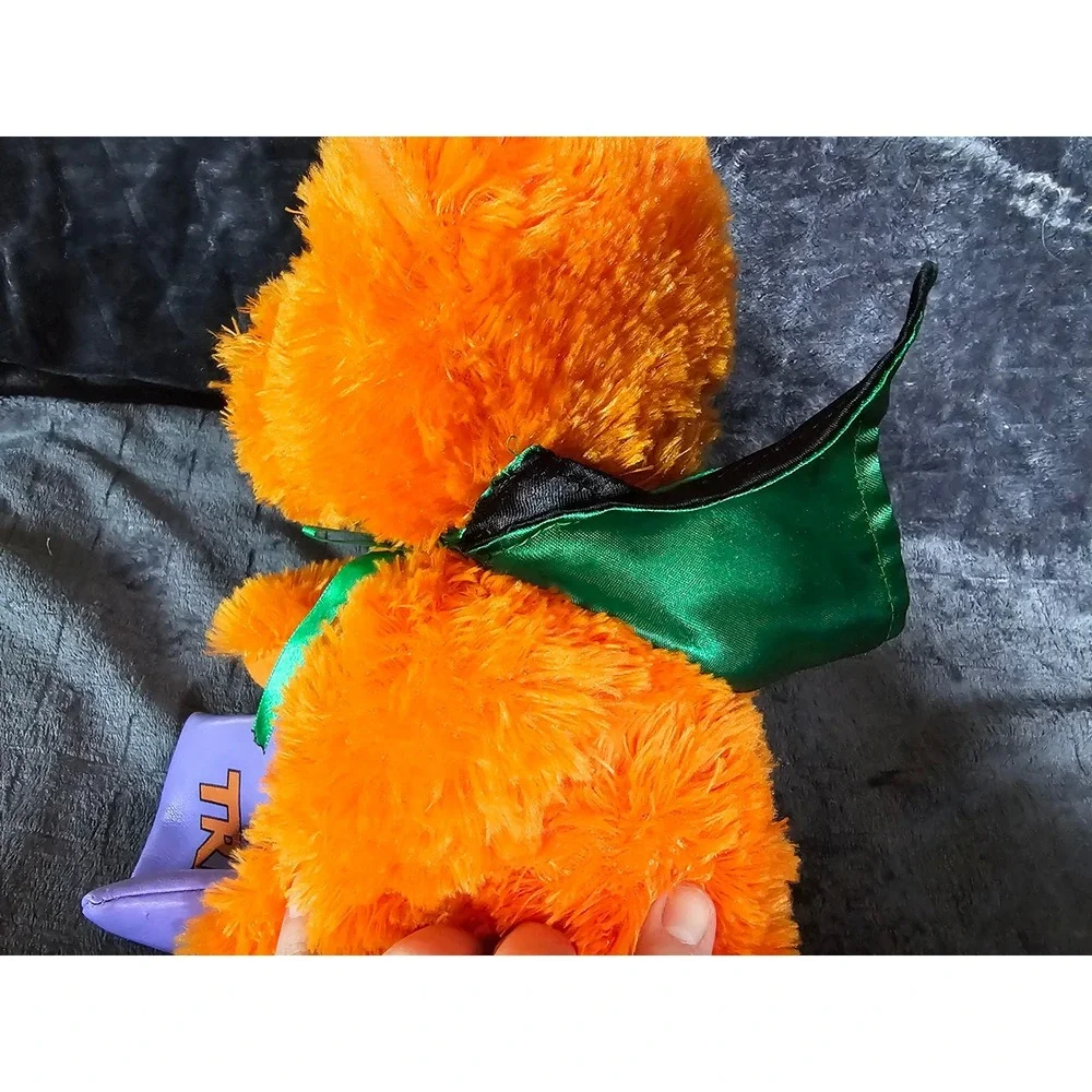 Good Stuff Halloween Orange Teddy Bear‎ with Trick or Treat Bag & Cape 12